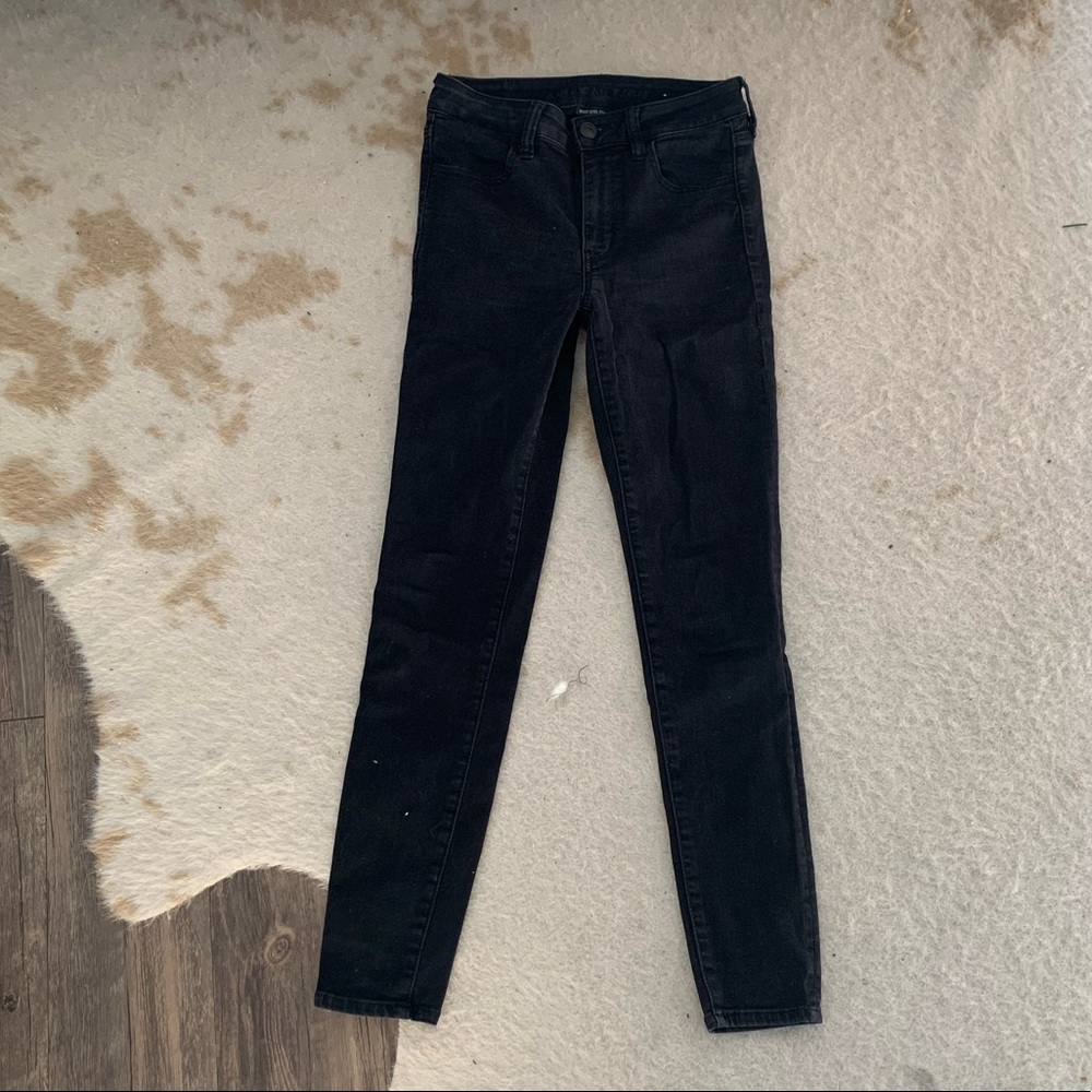 American eagle high waisted skinny jeans